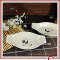 oval ceramic bake ware set